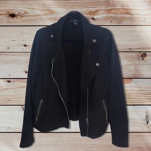 Forever 21 Cotton Biker Jacket - Large